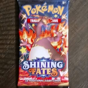 1 Pokemon Shining Fates Booster Pack with Shiny Charizard Pack Art